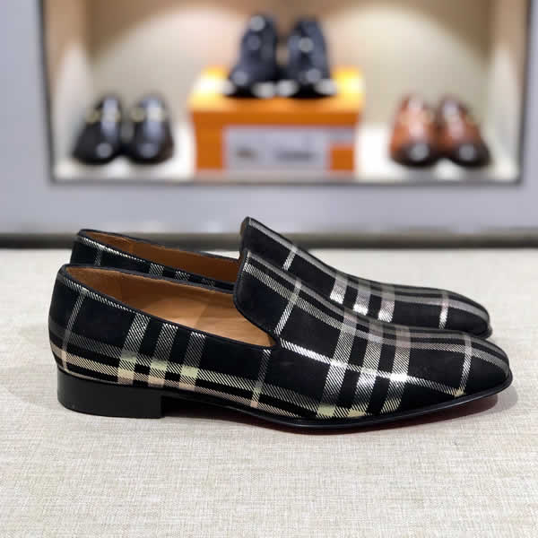 Christian Louboutin Black Men Shoes Casual Shoe Man Leather Men Shoes Mens Luxury Designer